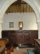 north aisle from the pulpit