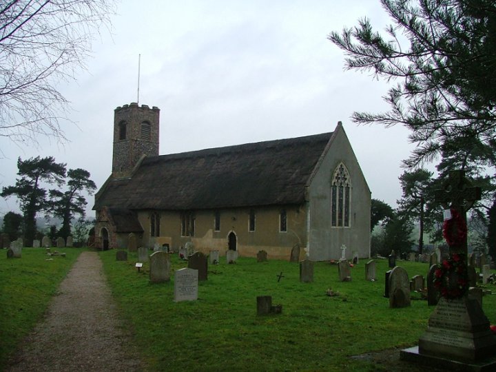 Thurton on a bleak, windswept winter's day