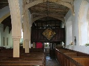 the Buxton Pew: filling the east end of the south aisle