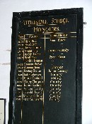 school honours board