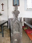 niche in a 15th century bench end