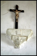 crucifix on an image corbel (c) John Salmon