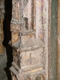 consecration cross on the rood screen