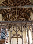 rood beam and rood loft floor