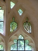 remarkably, a smattering of 15th century glass