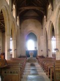 Looking west