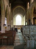 Looking east