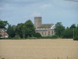 Upton church from Fishley churchyard