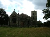 across the wide graveyard