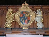 royal arms I: on the north gallery