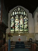 sanctuary and east window
