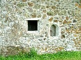 aumbry and piscina of the lost north chapel