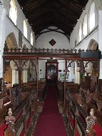 looking west