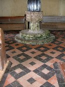 font and Victorian floor tiles