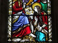 Last Supper - Mary Magdalene pours oil on Christ's feet
