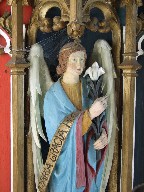 reredos:Gabriel at the Annunciation