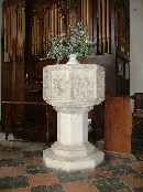 the Wendling seven sacrament font