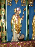 St Nicholas on the reredos