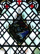 memorial window: the hell of Suvla Bay