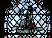 memorial window: Norfolk Regiment
