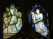 Angel with a harp