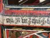 part of dedicatory inscription