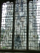 tower through a nave window
