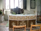 north aisle altar
