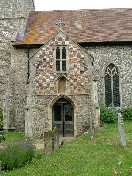 chequered porch