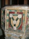 Font detail: Holy Trinity