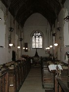 looking west from the chancel