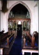 in the chancel looking west (c) Peter Stephens