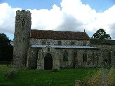 a typical East Anglian medieval church on a small scale