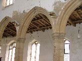 white light through the arcades