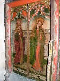 I: St Mary of Magdala; II: St Dorothy