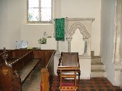 19th century pulpit - not so good