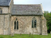 chancel (south side)