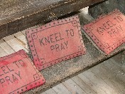 on your knees