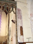 wall painting beside the screen