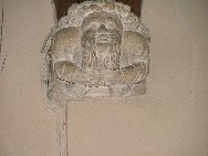 corbel head