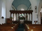 looking east